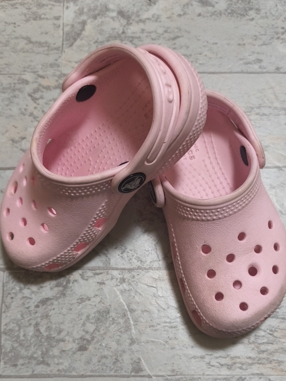 Crocs Kids' (Toddler 7) Classic Clog - Pink